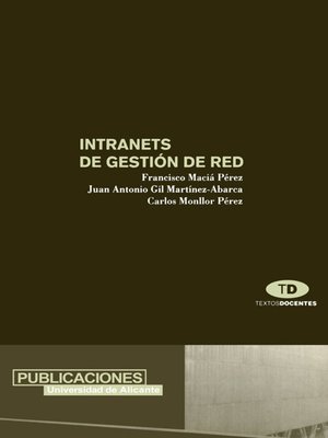 cover image of Intranets de gestión de red